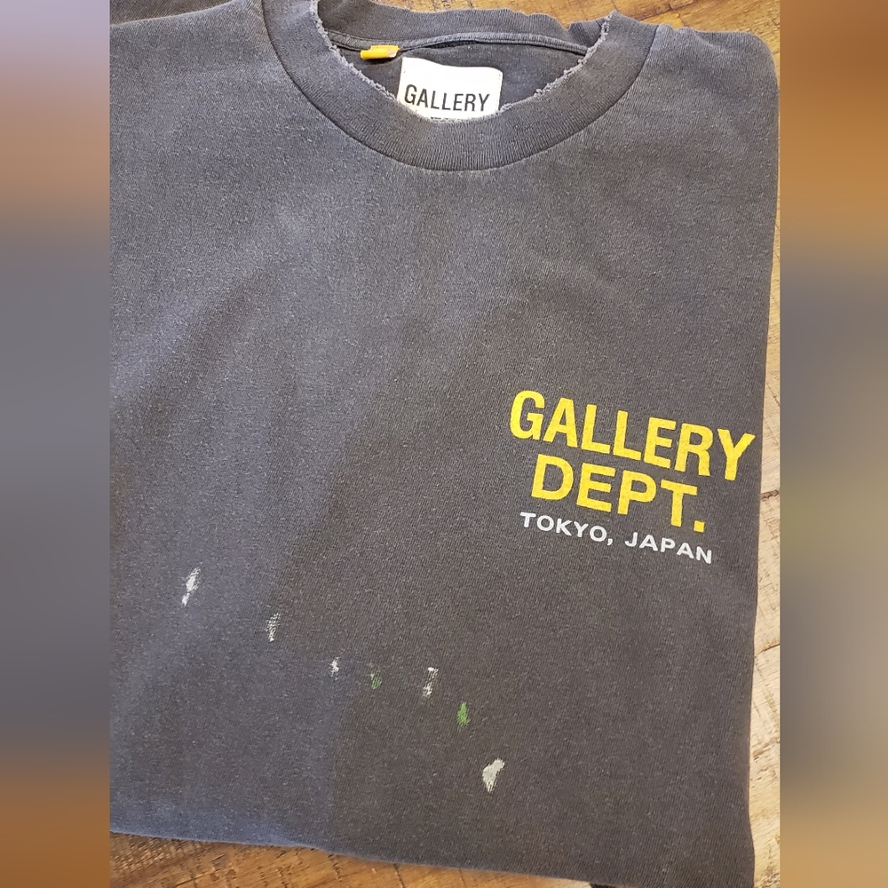 Gallery Dept Tokyo exclusive 1st anniversary painted tee size medium